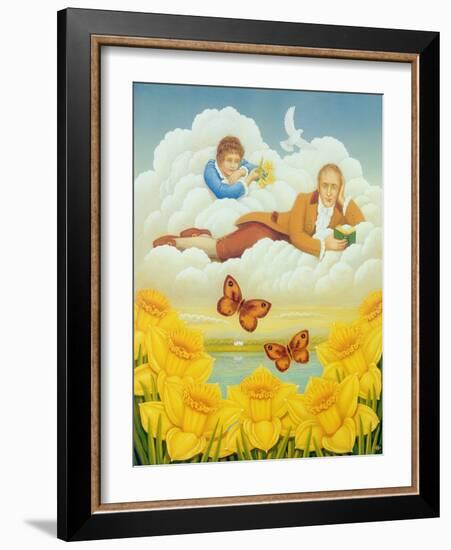 Wordsworth's Daffodils, 2004-Frances Broomfield-Framed Giclee Print