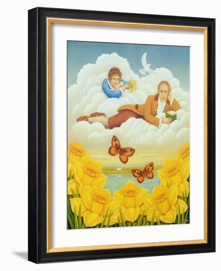 Wordsworth's Daffodils, 2004-Frances Broomfield-Framed Giclee Print