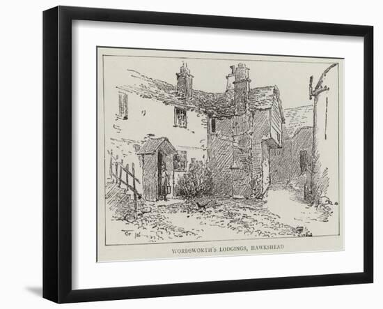 Wordsworth's Lodgings, Hawkshead-null-Framed Giclee Print