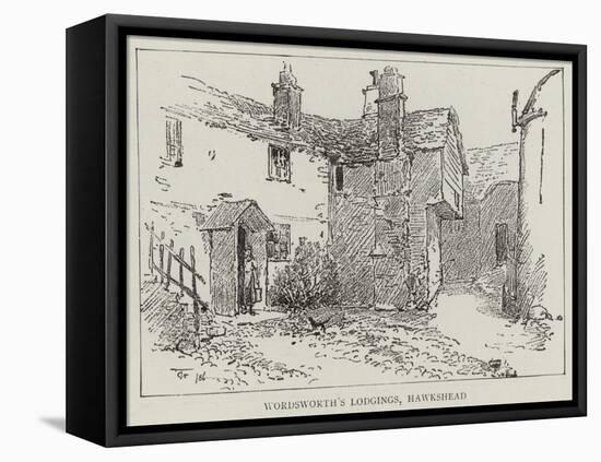 Wordsworth's Lodgings, Hawkshead-null-Framed Premier Image Canvas