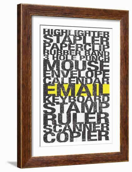 Work Arsenal III-Kristin Emery-Framed Art Print