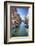 Work Boats Along Canals of Venice, Italy-Darrell Gulin-Framed Photographic Print