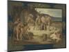 Work, c.1863-Pierre Puvis de Chavannes-Mounted Giclee Print