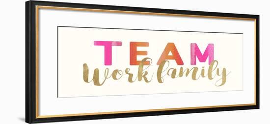 Work Family-Bella Dos Santos-Framed Art Print