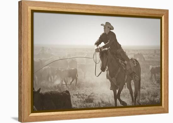 Work Hard Play Hard-Dan Ballard-Framed Premier Image Canvas