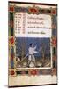 Work in the Fields, Miniature from Opificium Beatae Mariae Virginis, Latin Manuscript-null-Mounted Giclee Print