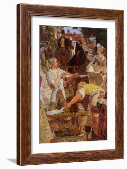 Work-Ford Madox Brown-Framed Art Print