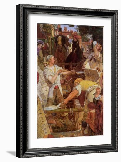 Work-Ford Madox Brown-Framed Art Print