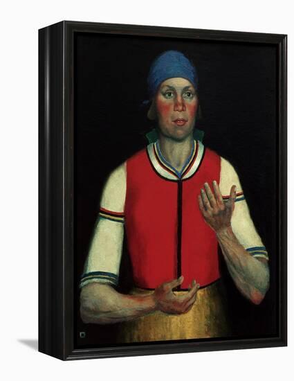 Worker, 1933-Kasimir Malevich-Framed Premier Image Canvas