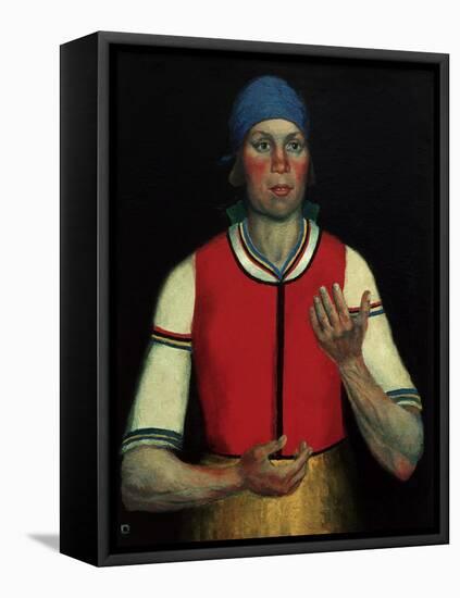 Worker, 1933-Kasimir Malevich-Framed Premier Image Canvas