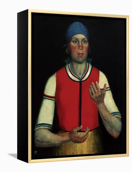 Worker, 1933-Kasimir Malevich-Framed Premier Image Canvas
