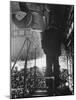 Worker in a Steel Mill in Moscow-James Whitmore-Mounted Photographic Print