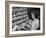 Worker Making Corn Cob Pipes-Wallace Kirkland-Framed Photographic Print