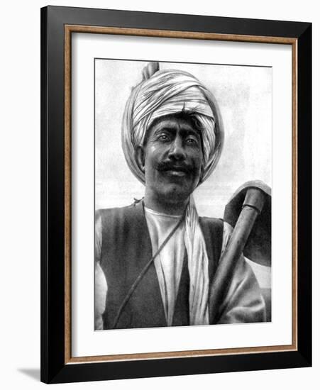 Worker on a Collective Farm in the Turkoman Republic, 1936-null-Framed Giclee Print