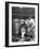 Worker Pouring Gum from Pine Trees into a Still During Turpentine Production-Hansel Mieth-Framed Photographic Print