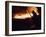 Worker Pouring Hot Steel at an Unidentified Brazilian Steel Plant-Paul Schutzer-Framed Photographic Print