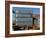 Worker Walks Towards Rail Car, Washington State, USA-Aaron McCoy-Framed Photographic Print