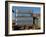 Worker Walks Towards Rail Car, Washington State, USA-Aaron McCoy-Framed Photographic Print