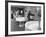 Workers in the Washroom Facility at a Steelworks, Rotherham, South Yorkshire, 1964-Michael Walters-Framed Photographic Print