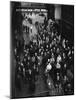 Workers Leaving Jones and Laughlin Steel Plant at 3 P.M. Shift-Margaret Bourke-White-Mounted Photographic Print