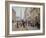 Workers Leaving the Maison Paquin, in the Rue de La Paix, circa 1900-Jean Béraud-Framed Giclee Print