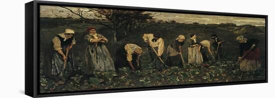 Workers on the Beet Field-Max Liebermann-Framed Premier Image Canvas