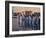 Workers Singing Firm's Song, Matsushita Electric, Japan-David Lomax-Framed Photographic Print