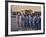 Workers Singing Firm's Song, Matsushita Electric, Japan-David Lomax-Framed Photographic Print