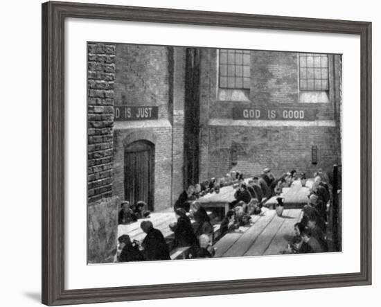 Workhouse Dining Hall, Oliver Twist Film, 1948-Peter Higginbotham-Framed Photographic Print