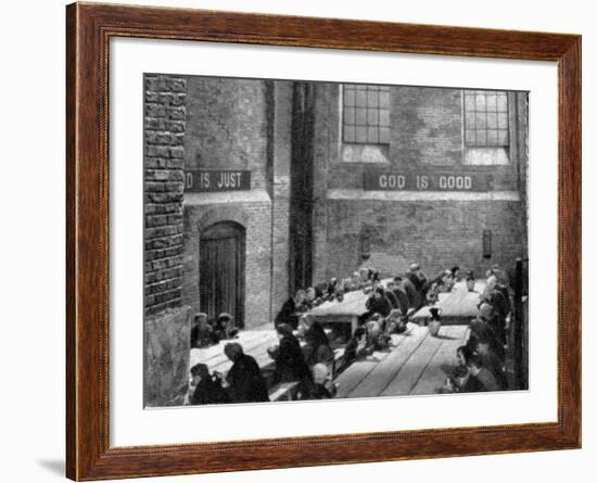 Workhouse Dining Hall, Oliver Twist Film, 1948-Peter Higginbotham-Framed Photographic Print