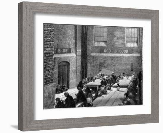 Workhouse Dining Hall, Oliver Twist Film, 1948-Peter Higginbotham-Framed Photographic Print