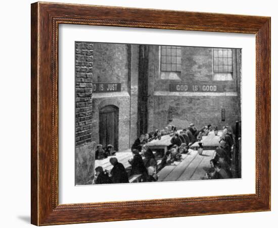 Workhouse Dining Hall, Oliver Twist Film, 1948-Peter Higginbotham-Framed Photographic Print