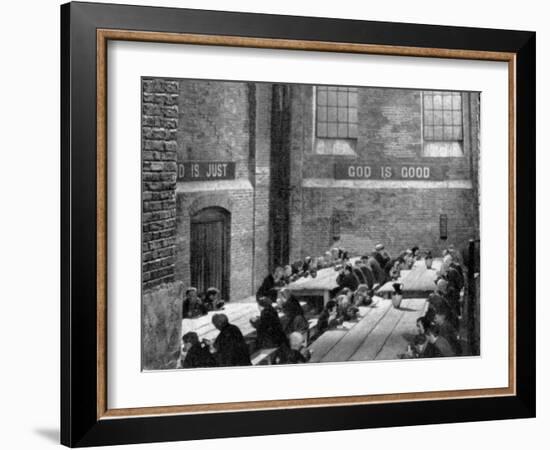 Workhouse Dining Hall, Oliver Twist Film, 1948-Peter Higginbotham-Framed Photographic Print