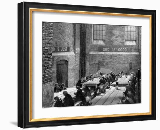 Workhouse Dining Hall, Oliver Twist Film, 1948-Peter Higginbotham-Framed Photographic Print