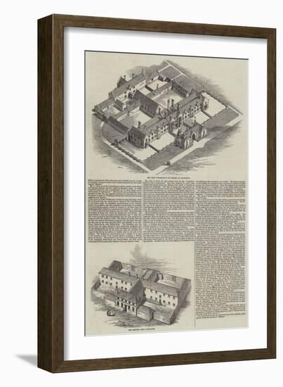 Workhouses in Canterbury and Andover-null-Framed Giclee Print