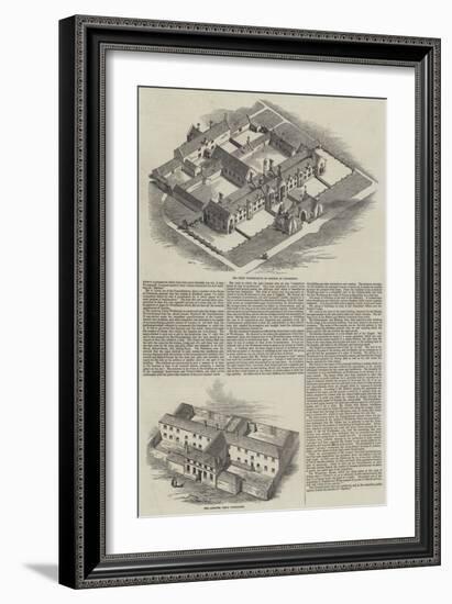 Workhouses in Canterbury and Andover-null-Framed Giclee Print