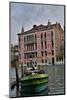 Working Boats Along the Grand Canal, Venice, Italy-Darrell Gulin-Mounted Photographic Print