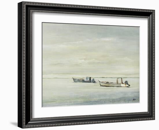 Working Boats-Farrell Douglass-Framed Giclee Print