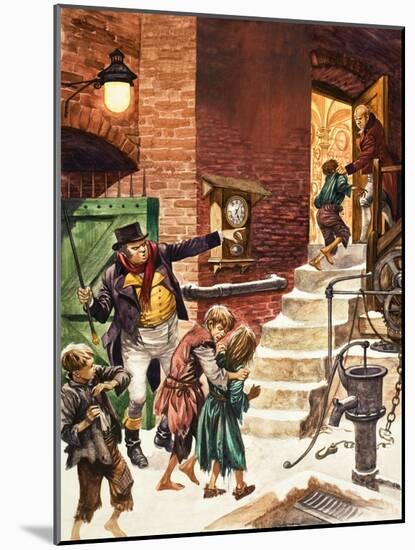 Working Children of Victorian Britain-Peter Jackson-Mounted Giclee Print