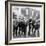 Working Class Children in Sheffield Playing in the Street-Henry Grant-Framed Photographic Print