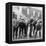 Working Class Children Playing Together in Sheffield-Henry Grant-Framed Premier Image Canvas