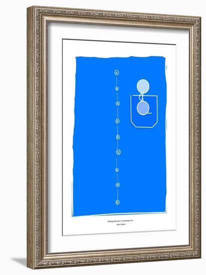 Working Class Hero-null-Framed Art Print