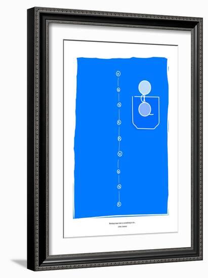 Working Class Hero-null-Framed Art Print