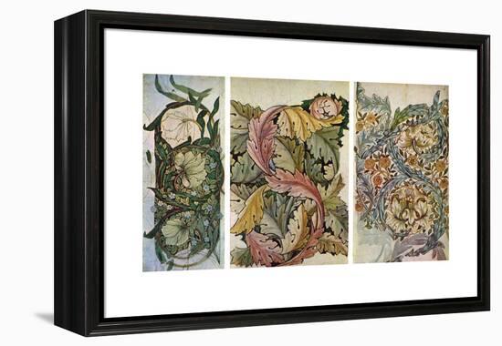 Working Drawings by William Morris (1834-189), 1934-William Morris-Framed Premier Image Canvas