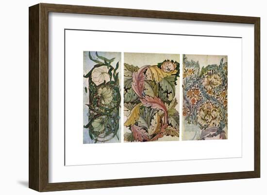 Working Drawings by William Morris (1834-189), 1934-William Morris-Framed Premium Giclee Print