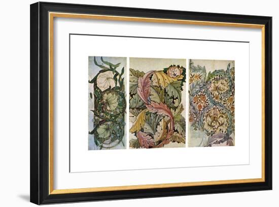 Working Drawings by William Morris (1834-189), 1934-William Morris-Framed Premium Giclee Print