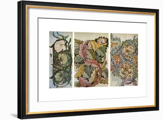 Working Drawings by William Morris (1834-189), 1934-William Morris-Framed Giclee Print