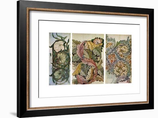 Working Drawings by William Morris (1834-189), 1934-William Morris-Framed Giclee Print