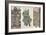 Working Drawings by William Morris (1834-189), 1934-William Morris-Framed Giclee Print