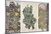 Working Drawings by William Morris (1834-189), 1934-William Morris-Mounted Giclee Print